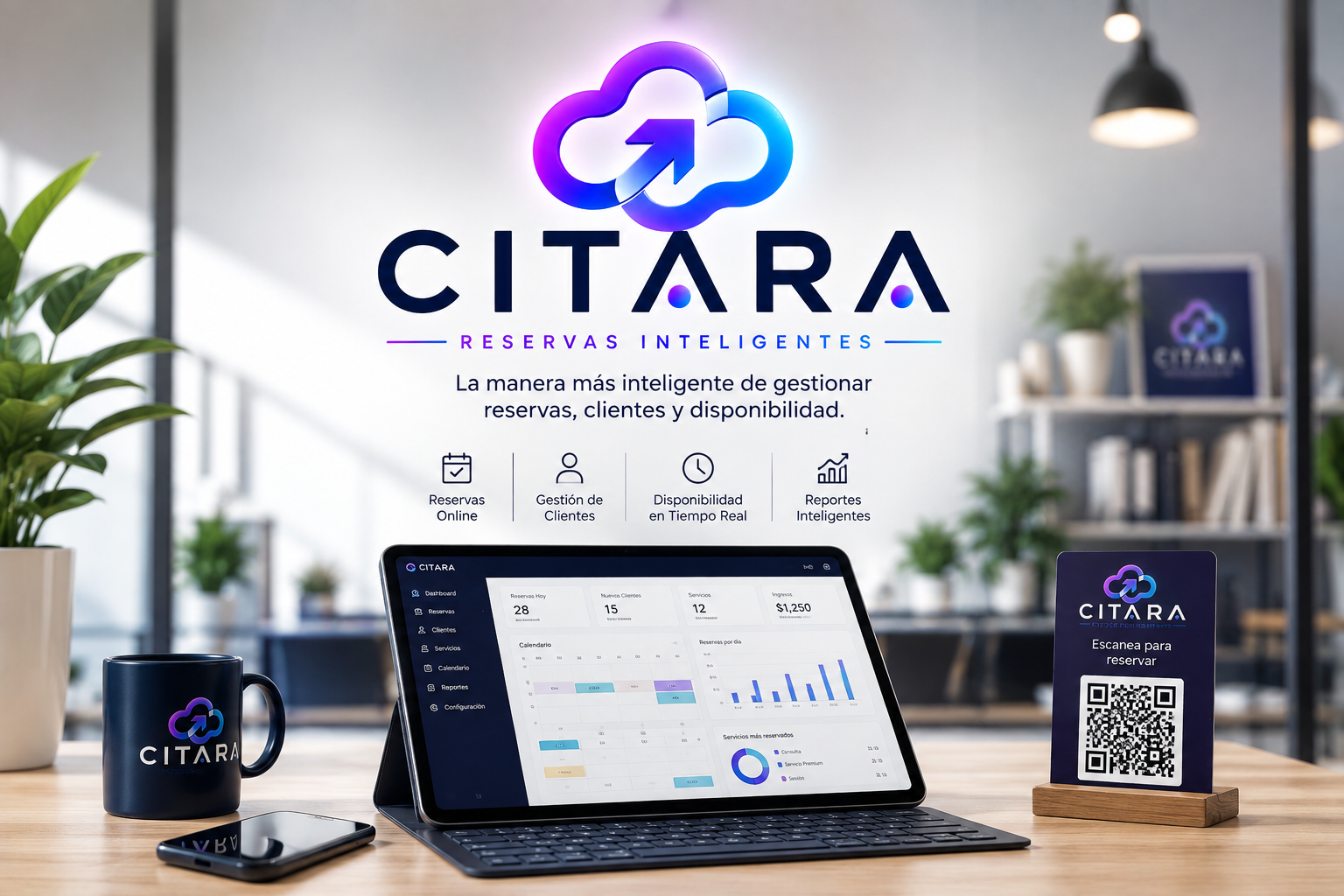 CITARA en la recepción de una clínica